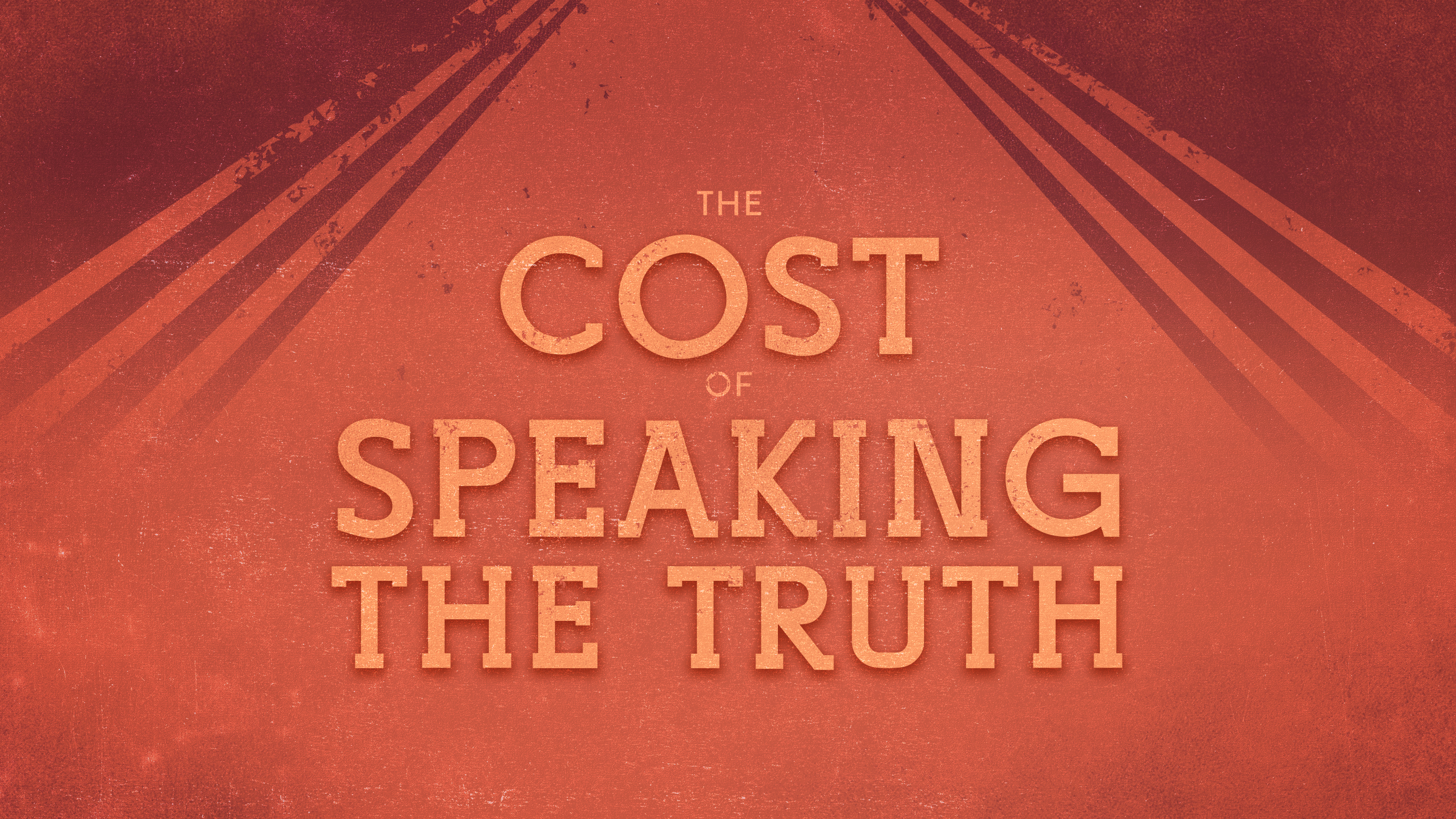 5 30 14 The Cost Of Speaking The Truth Pastor Shane Idleman